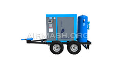 Компрессор винтовой<br>Airmash W-75 R500/10 на шасси