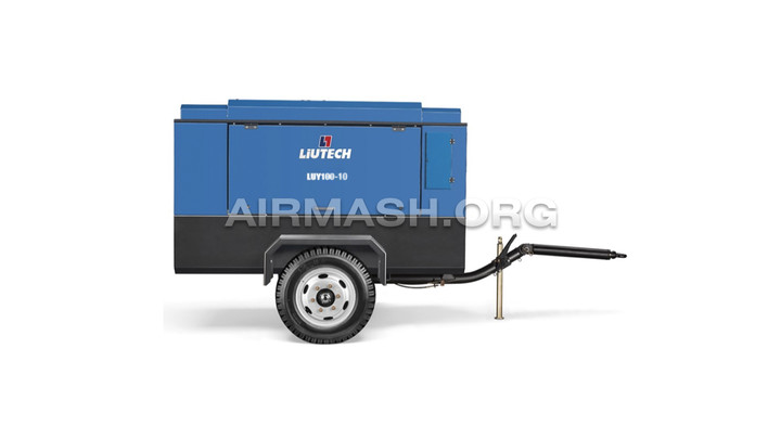 Дизельный винтовой компрессор Liutech LUY110-10 на шасси