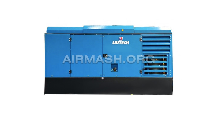 Дизельный винтовой компрессор Liutech LUY320-20 на шасси