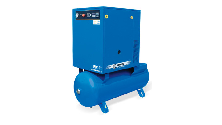 Винтовой компрессор с ременным приводом 7,5 кВт<br>Remeza BK10T-15-270