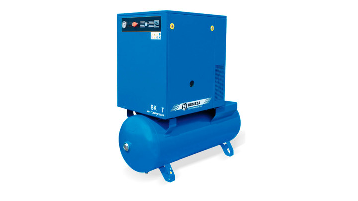 Винтовой компрессор с ременным приводом 4 кВт<br>Remeza BK5T-10-270